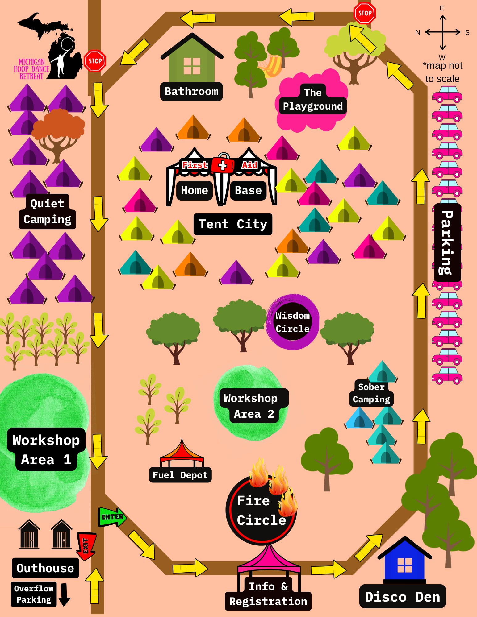 MHDR Map